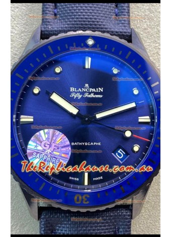 Blancpain Fifty Fathoms Edition TITANIUM Casing - 1:1 Mirror Replica Watch
