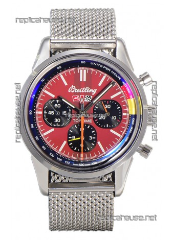 Breitling Replicas Top Time B01 Chevrolet Covette Edition 1:1 Swiss Mirror Replica Watch 