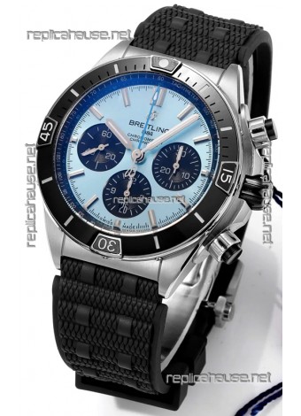 Breitling Replicas Chronomat B01 42 Edition Swiss 904L Steel Casing Blue Dial 1:1 Mirror Replica Watch