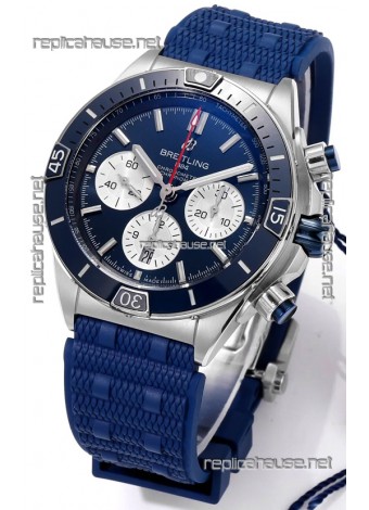Breitling Replicas Chronomat B01 42 Edition Swiss 904L Steel Casing Blue Dial 1:1 Mirror Replica Watch