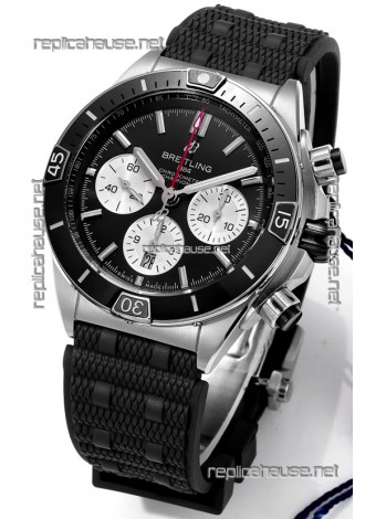 Breitling Replicas Chronomat B01 42 Edition Swiss 904L Steel Casing Black Dial 1:1 Mirror Replica Watch