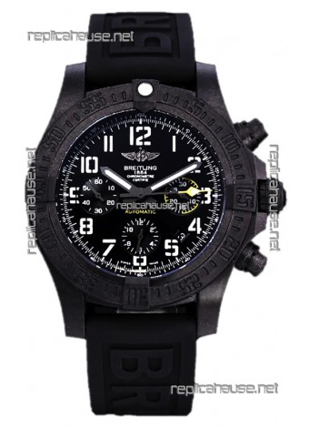 Breitling Replicas Avenger Hurricane Chronograph Black Dial - DLC Coating Swiss Replica Watch
