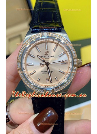 Breitling Chronomat Automatic 36MM 1:1 Mirror Swiss Replica Watch Steel Case
