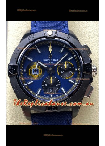 Breitling Super Clone Avenger B01 Chronograph 44 Dark Blue Dial 1:1 Mirror Swiss Replica Watch