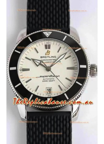 Breitling SuperOcean Heritage II B20 42MM White Dial Swiss Replica Watch - 1:1 Mirror Edition