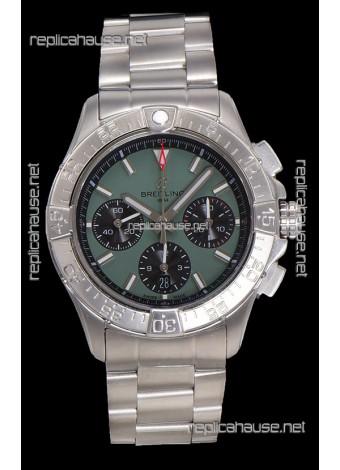 Breitling Super Clone Avenger B01 Chronograph Green Dial Watch 