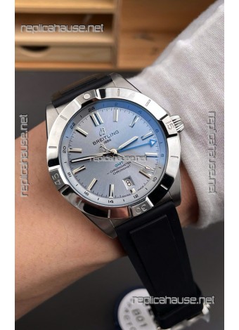 Breitling Chronomat Automatic GMT 40 Steel Dial 1:1 Mirror Swiss Replica Watch