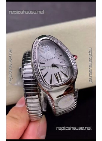 Bvlgari Serpenti Edition Stainless Steel Casing Watch in 1:1 Mirror Quality