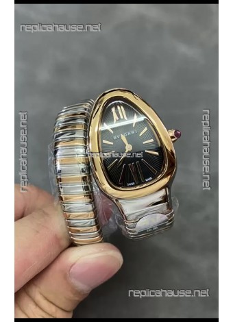 Bvlgari Serpenti Edition Two Tone Casing Watch in 1:1 Mirror Quality