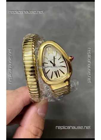 Bvlgari Serpenti Edition Yellow Gold Casing Watch in 1:1 Mirror Quality