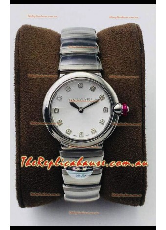 Bvlgari LVCEA Edition Watch in Stainless Steel - 1:1 Mirror Replica