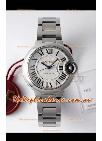 Ballon De Cartier Swiss Automatic 1:1 Mirror Quality 33MM in Steel Casing