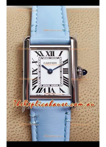 Cartier Tank Solo Swiss Quartz Watch in Stainless Steel Casing 
