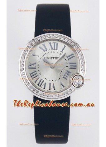 Ballon Blanc De Cartier Super Clone Watch 30MM Steel Casing 