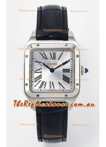 Cartier Santos Dumont 27.5MM Super Clone Edition Watch in Steel Casing