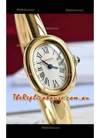 Baignoire De Cartier Yellow Gold Super Clone Quartz Replica Watch