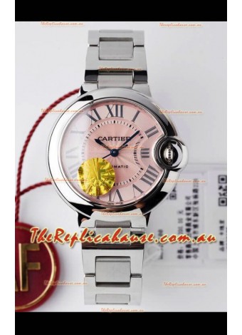Ballon De Cartier Swiss Automatic 1:1 Mirror Quality 33MM in Steel Casing