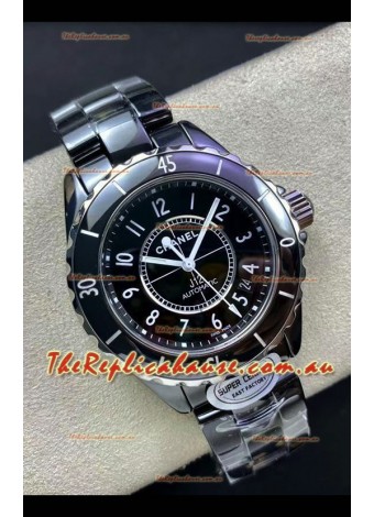 Chanel J12 38MM Black Ceramic Case Watch Automatic 1:1 Mirror Replica Watch