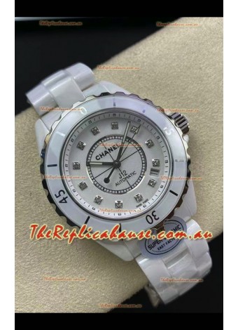 Chanel J12 38MM White Ceramic Case Watch Automatic 1:1 Mirror Replica Watch