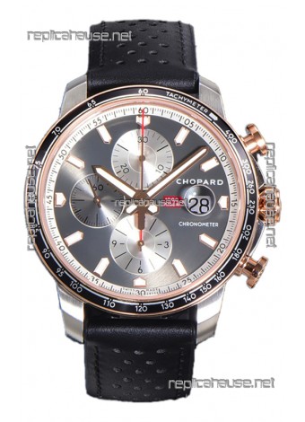Chopard Mille Miglia GTA Chronograph Two Tone 1:1 Mirror Replica - Steel Dial 
