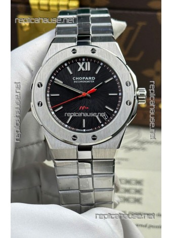 Chopard Alpine Eagle Stainless Steel Black Dial Super Clone Replica Watch