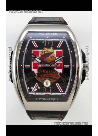 Franck Muller Vanguard Skenderbeu Croatia Stainless Steel Swiss Replica Watch 