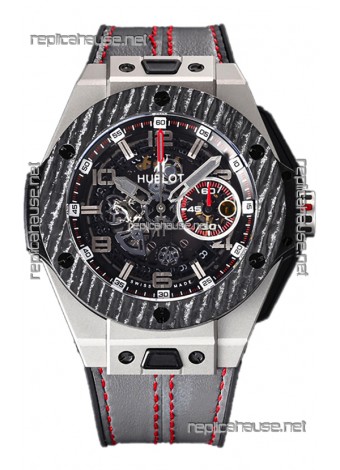Hublot Big Bang F1 "Titanium Carbon" Edition Chronograph Swiss Replica Watch 