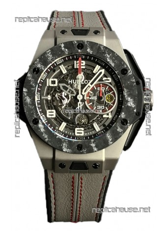 Hublot Big Bang F1 "Titanium Carbon" Casing Chronograph Swiss Replica Watch 