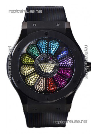 Hublot Classic Fusion Takashi Murakami Ceramic Edition Swiss Watch 1:1 Mirror Replica