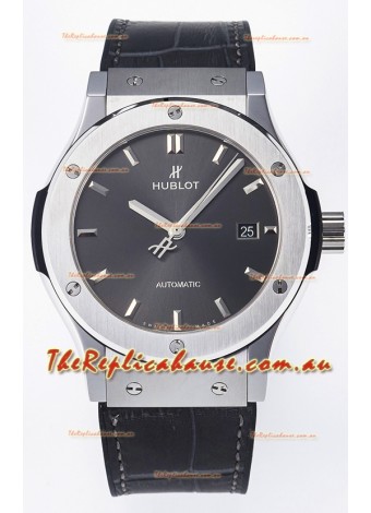 Hublot Super Clone Classic Fusion Titanium 42MM 1:1 Mirror Replica Watch Grey Dial