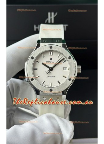 Hublot Super Clone Classic Fusion Titanium 38MM 1:1 Mirror Replica Watch White Dial