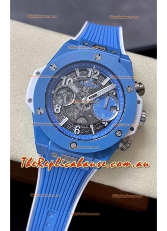 Hublot Big Bang Unico Blue PVD 1:1 Mirror Edition Swiss Replica Watch