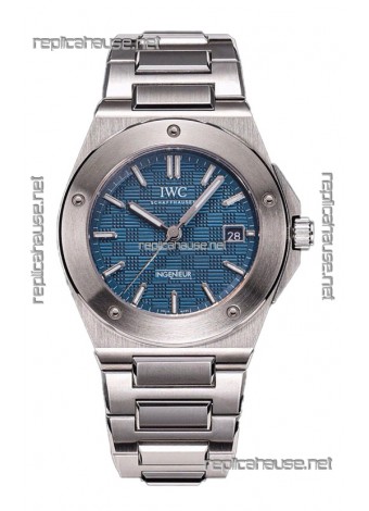 IWC Ingenieur IW3289 Blue Dial 1:1 Mirror Swiss Replica Watch 40MM