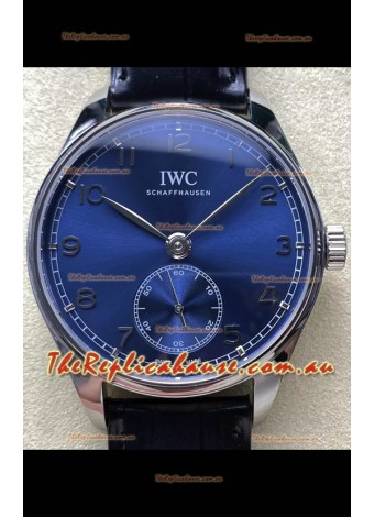 IWC Portugieser Super Clone Automatic 41 IW358305 Blue Dial in Steel Case