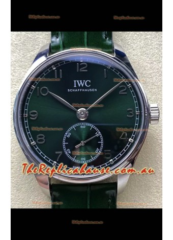 IWC Portugieser Super Clone Automatic 41 IW358310 Green Dial in Steel Case