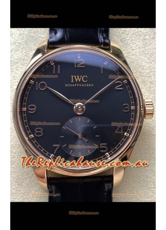 IWC Portugieser Super Clone Automatic 41 IW358401 Brown Dial Rose Gold Casing
