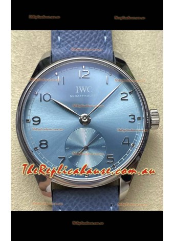 IWC Portugieser Super Clone Automatic 41 IW358402 Turquoise Dial in Steel Case