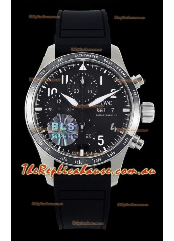 IWC Pilot's IW388305 Super Clone Chronograph 41 Mercedes-AMG Titanium Watch