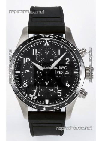IWC Pilot's IW388305 Super Clone Chronograph 41 Mercedes-AMG Steel Watch
