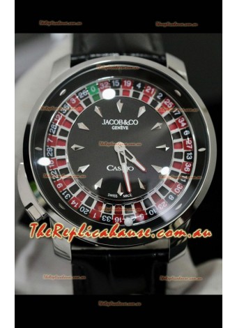 Jacob and Co Roulette Edition Replica Watch in Stainless Steel Casing 