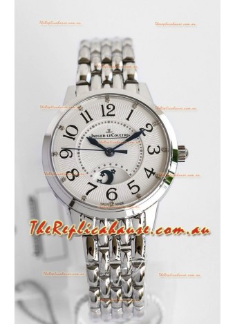 Jaeger-LeCoultre Rendez-Vous Steel Night & Day 1:1 Mirror Steel Casing Watch
