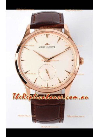 Jaeger LeCoultre Master Grand Ultra Thin Rose Gold Watch 1:1 Mirror Replica