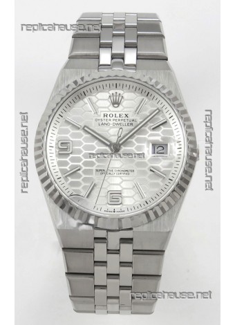 Rolex Land-Dweller 127334 Steel Honeycomb 40MM Swiss Replica Watch 