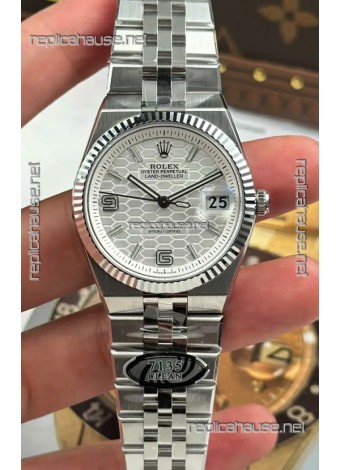 Rolex Land-Dweller 127234 Steel Honeycomb 36MM Swiss Replica Watch 