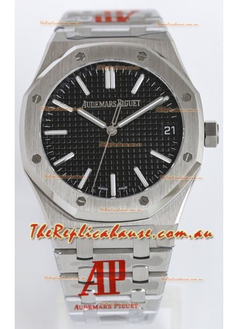 Audemars Piguet Royal Oak 15510 41MM Black Dial 904L Steel CALIBRE 4302 Movement 1:1 Mirror Replica