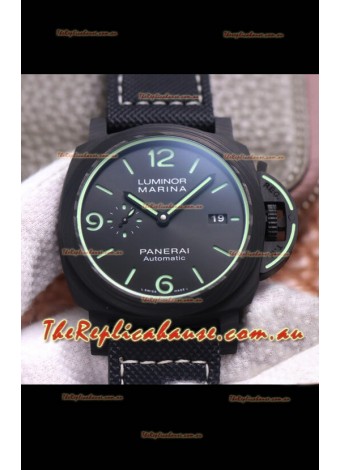 Panerai Luminor Marina PAM1118 Carbotech 1:1 Mirror Swiss Replica Watch 44MM