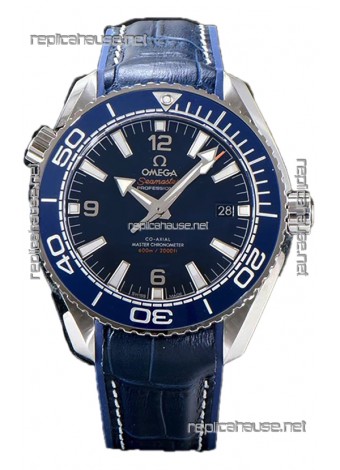 Omega Seamaster Planet Ocean 600M 43.50 MM Blue Dial Steel Casing 1:1 Mirror Replica
