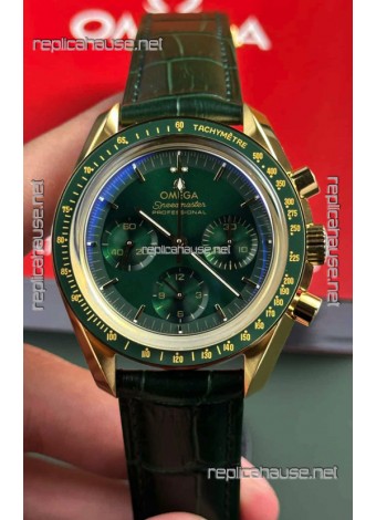 Omega Speedmaster Moonwatch Co-Axial Chronograph Green Dial 42MM 1:1 Mirror Replica Watch