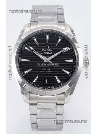 Omega Aqua Terra 150M Black Dial 904L Steel Casing 1:1 Mirror Replica 41MM 