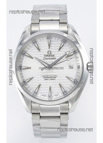 Omega Aqua Terra 150M White Dial 904L Steel Casing 1:1 Mirror Replica 41MM 